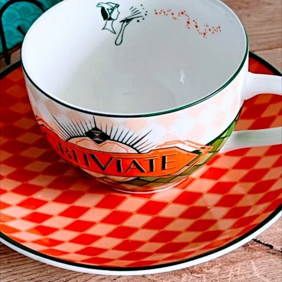 Fantastic Beasts And Where To Find Them Tea Cup Set Wizarding World NIB - Picture 4 of 6